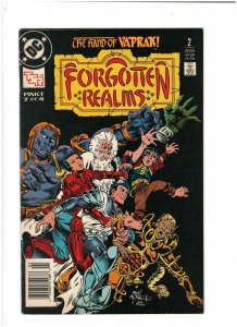 Forgotten Realms #2 VF 8.0 Newsstand DC Comics 1989 Fantasy