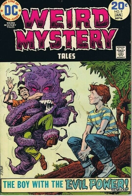 Weird Mystery Tales #9 ORIGINAL Vintage 1974 DC Comics