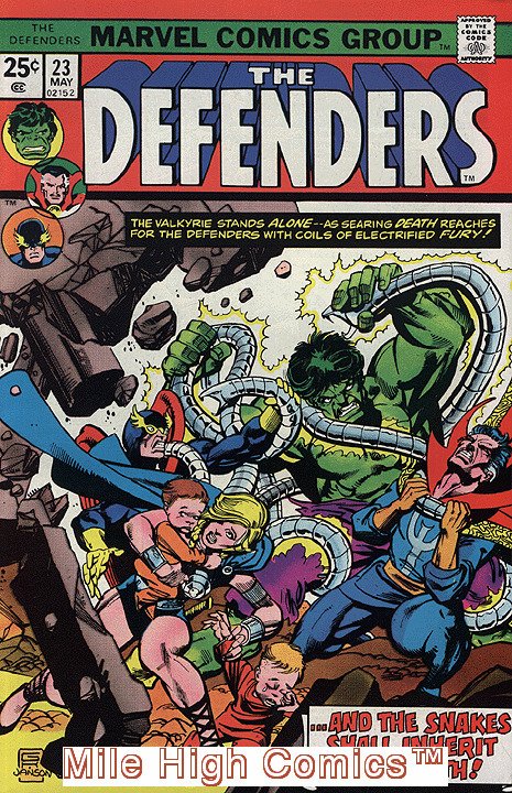 DEFENDERS (1972 Series)  (MARVEL) #23 Near Mint Comics Book 