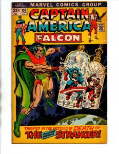 Captain America #150 - Falcon - The Stranger - 1972 - FN