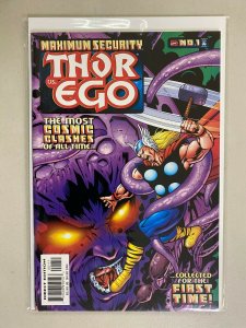 Thor Vs Ego #1 8.0 VF (2000)