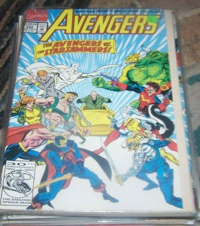 Avengers # 350  1992 marvel star-jammers  flip book # 53 vs x men   vision thor 