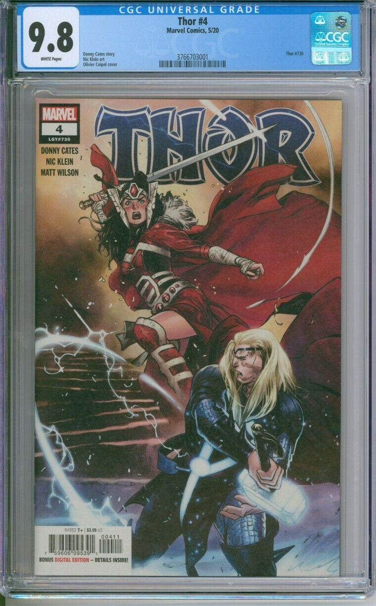 Marvel Comics Thor #4 CGC 9.8 (LGY#730) | Comic Books - Modern Age