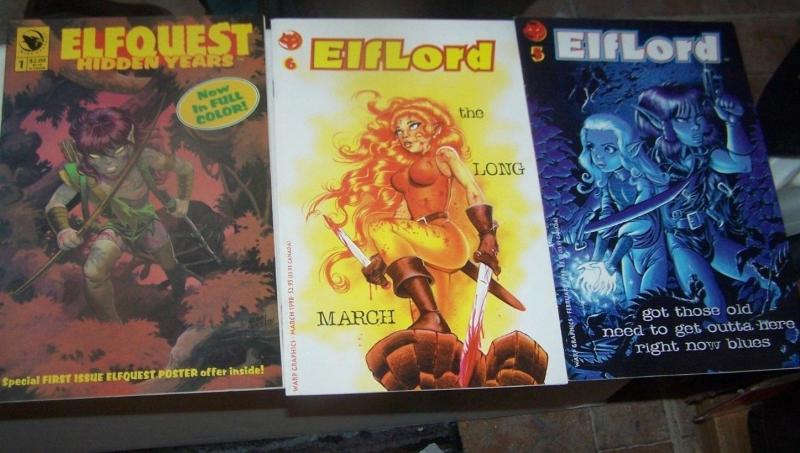 ElfQuest: New Blood # 2 +hidden years 1+ elflord 5,6 warp graphics