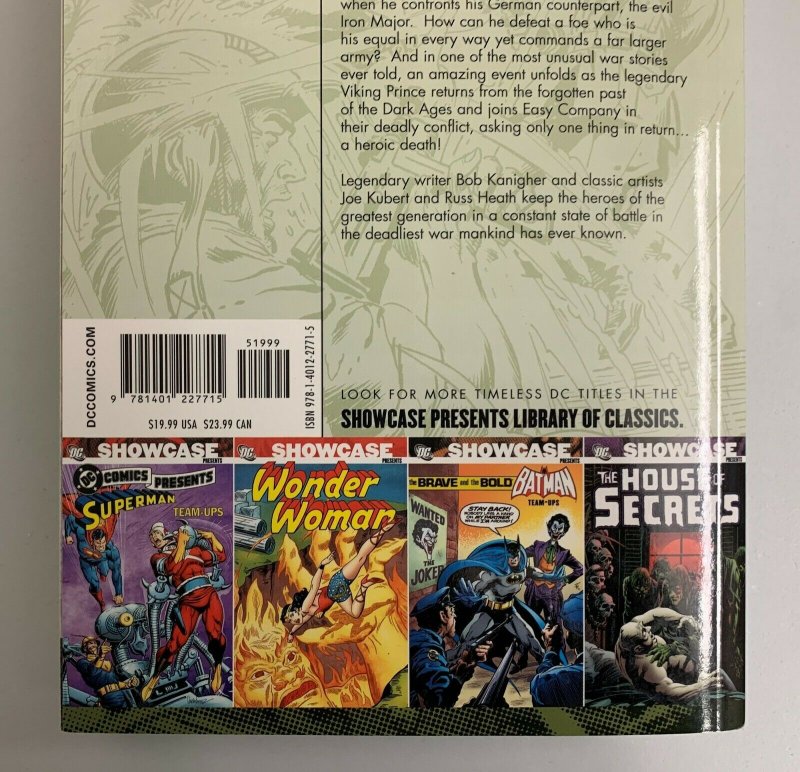 Showcase Presents Sgt. Rock Vol. 3 Paperback 2010 Robert Kanigher 