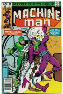 MACHINE MAN#14 VF 1979 STEVE DITKO MARVEL BRONZE AGE COMICS