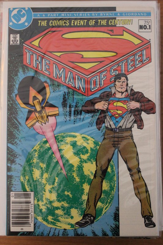 Man of Steel 6 Part Mini Series  #1 NM