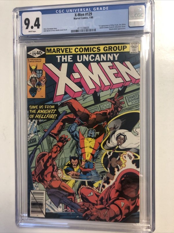 X-Men (1980) #129 (CGC 9.4 WP) Marvel Comics