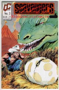 SCAVENGERS #3, VF+, Dinosaurs, T-Rex, Bart Sears, Wright, more Dinos in store