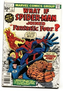 What If #1 comic SPIDER-MAN HAD JOINED THE FANTASTIC FOUR? VF+