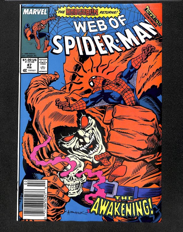 Web of Spider-Man #47 (1989)