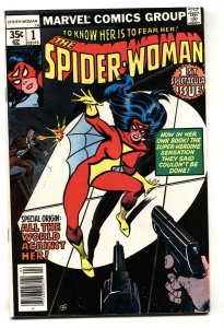 SPIDER-WOMAN #1-comic book MARVEL first issue--1978