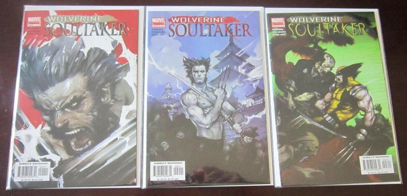 Wolverine Soultaker Comics Set # 1 - 5 - 8.0 VF - 2005