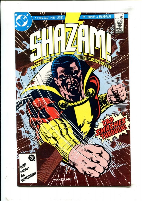 Shazam: New Beginning 2PC LOT #1, 4 - Tom Mandrake Covers (8.5) 1987