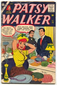 Patsy Walker #72 1957- Hedy Wolfe- Atlas comics G/VG