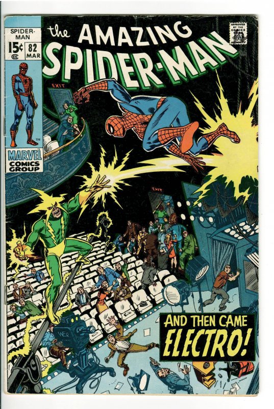 AMAZING SPIDERMAN 82 F 6.0 ELECTRO;  (EAST COAST COLLECTION)