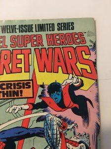 Marvel Super Heroes Secret Wars #3 (1984) newsstand edition, top staple loose