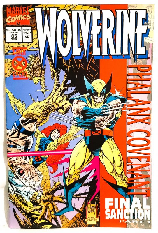 Wolverine #85 Phalanx Covenant Part 1 Red Stripe Edition (Marvel 1994)