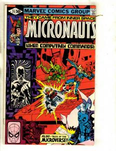 9 Marvel Comics The Micronauts # 24 25 26 27 28 Mephisto # 1 2 3 4 Acroyear NP10