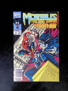 Morbius the Living Vampire #3  MARVEL Comics 1992 VF+ NEWSSTAND