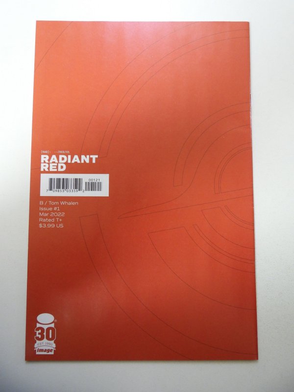Radiant Red #1 Cover B (2022) NM Condition