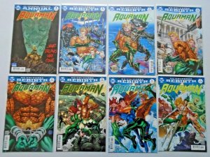 Aquaman near set:#1-33 (6th Series) avg 8.0 VF (2016)