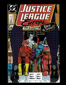 Lot of 12 Justice League Europe Comic Books #1 2 3 4 5 6 7 8 9 10 11 12 J404 
