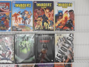Huge Lot 26 TPB's Hardbacks Compendiums+ W/ Cap, Batman, Walking Dead+ A...