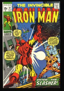 Iron Man #41 VF- 7.5