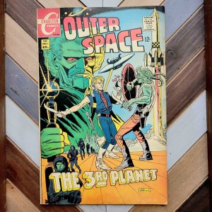 OUTER SPACE #1 (Charlton 1968) DITKO Capt Hale BOYETTE 12-cent Cover Final Issue