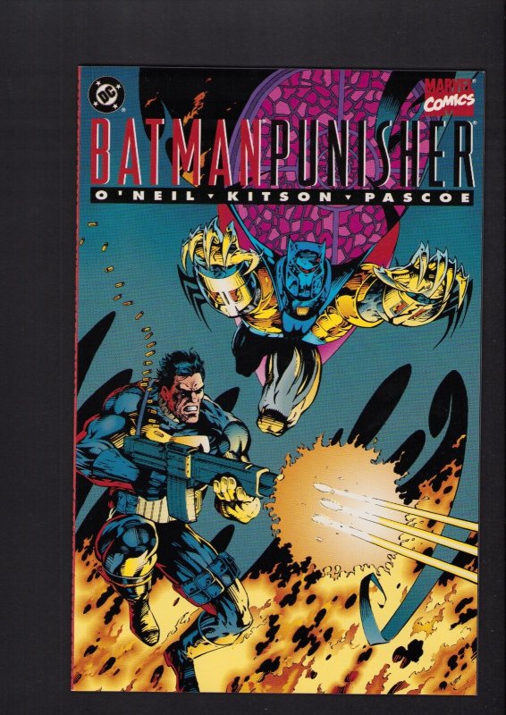 Batman/Punisher: Lake Of Fire - TPB BARRY KITSON ART! (9.0) 1994