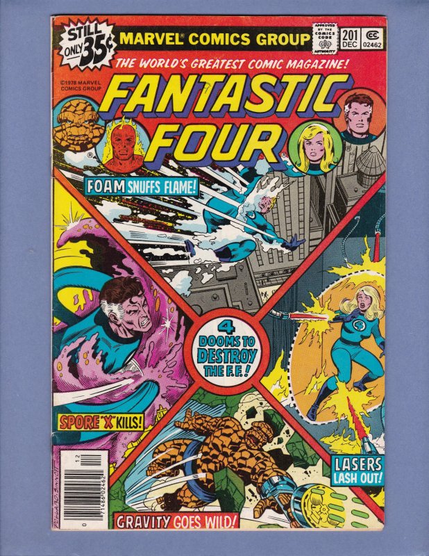 Fantastic Four #201 FN Marvel 1978