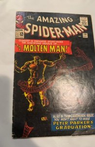 The Amazing Spider-Man #28 (1965)first molten man/ see description