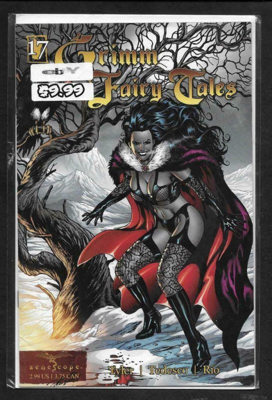 GRIMM FAIRY TALES 7 BOOK LOT- NM AND BETTER- #11,15,17,25,39,40,42- ZENESCOPE