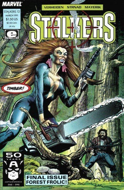 Stalkers #1-12 Marvel Epic Comics (1990) COMPLETE RUN