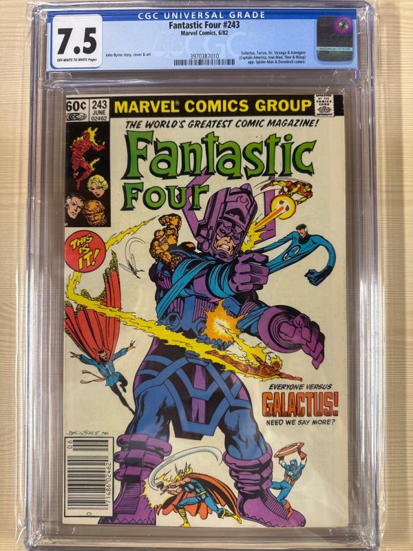 Fantastic Four #243 (1982)  CGC 7.5