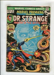 MARVEL PREMIER #10 (4.0) 1ST SHUMAGORATH, DEATH OF ANCIENT ONE!! 1973