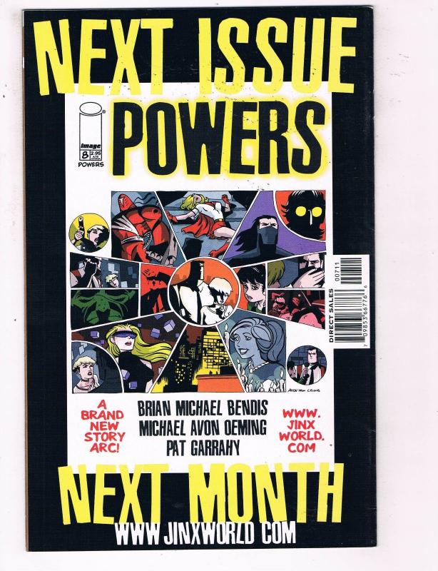 Powers #7 FN Image Comics Comic Book Bendis 2000 DE35