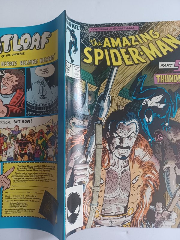 Amazing Spider-Man #294 - Kraven's Last Hunt - Mike Zeck - 1987 - NM