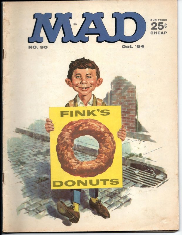 Mad 90 Oct, 1964 (VG-)