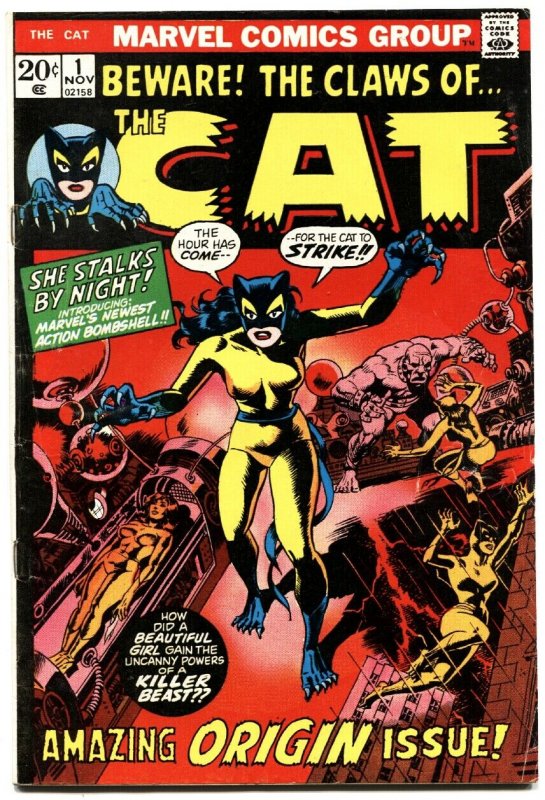 Cat, The #1 First Appearance Greer Grant/Tigra Marvel Key vf-