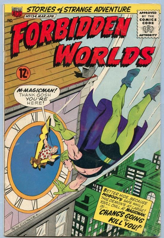 Forbidden Worlds 134 Apr 1966 VG (4.0)