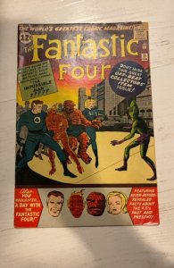 Fantastic Four #11 (1963)first impossible man right cover ship/Tanning