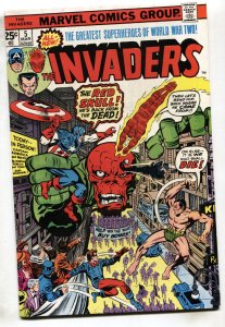 The Invaders #5--1975-- comic book--Marvel --Red Skull