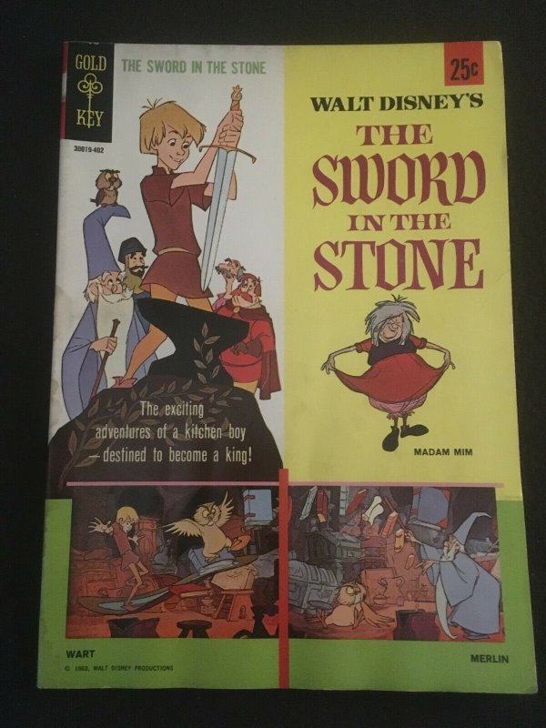 WALT DISNEY'S THE SWORD IN THE STONE G Condition