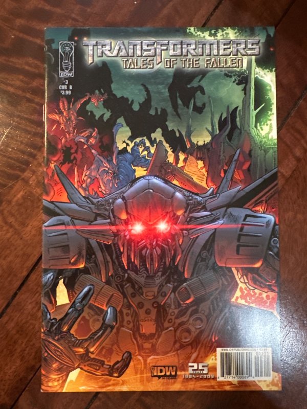 Transformers: Tales of the Fallen #3 Cover B (2009)