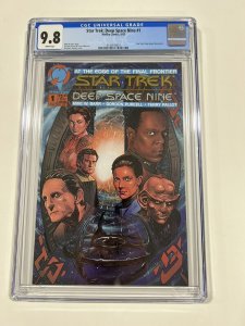 STAR TREK DEEP SPACE NINE 1 CGC 9.8 WHITE PAGES MALIBU 1993