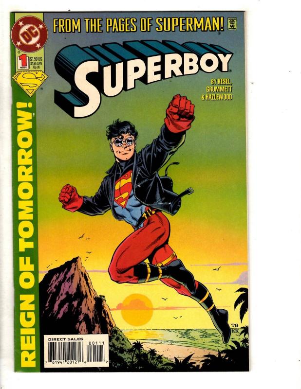 8 DC Comics Superman Man Of Tomorrow 2 Steel 2 3 5 6 Superboy 1 Superman 21 SS4