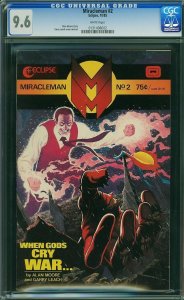 Miracleman #2 (1985) CGC 9.6 NM+