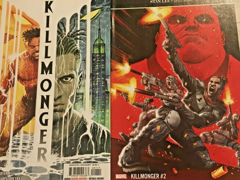 KILLMONGER#1-4 VF/NM LOT 2018 MARVEL COMICS